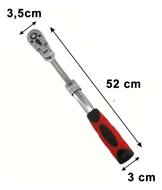 RU30015 2 LLAVE CRIQUE PENDULAR 3D 1/2"