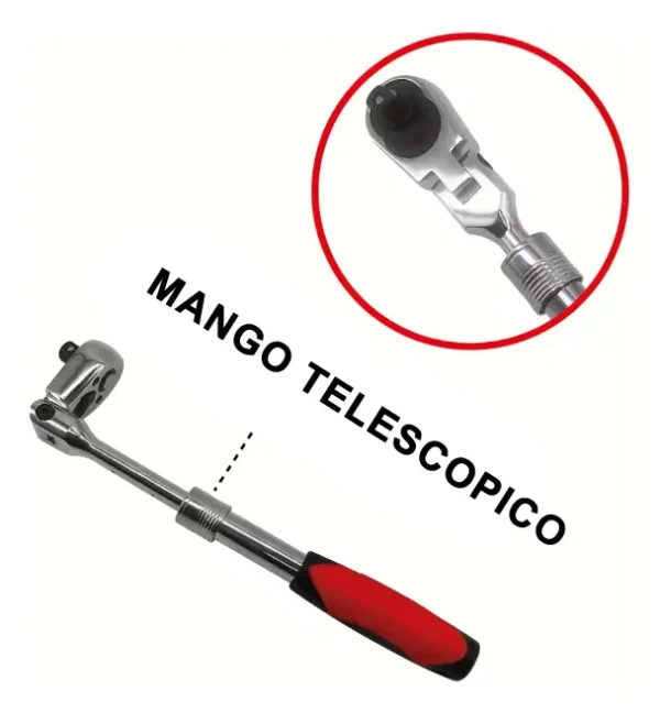 RU30015 3 LLAVE CRIQUE PENDULAR 3D 1/2"