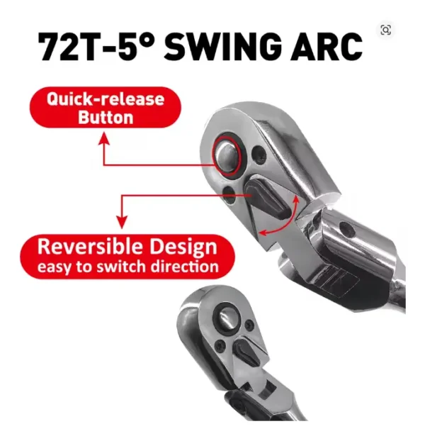 RU30015 4 LLAVE CRIQUE PENDULAR 3D 1/2"