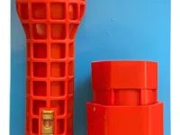 LLAVE LAVATORIO PLOMERO MULTIPLE  C/NIVEL 8 en 1. tuercas plasticas : 34-40 mm. tuerca alum: 1/2"-3/4"-20-23-27 mm
cuerpo rojo: plastico de alta resistencia (ABS)