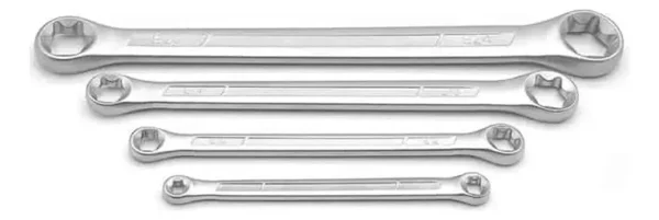 RU30303 2 LLAVE TORX HEMBRA X 4 PZ. 6-8 / 10-12 / 14-18 / 20-24