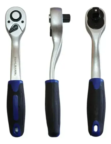 RU30853 2 LLAVE CRIQUE PROFESIONAL 1/2 CURVA china. cant dientes: 90. material: Cr-Vn