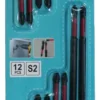 RU34107 1 PUNTA PHILLIPS X 12 PZ. 2 X 25-50-65-70-90-150. material: alto impacto Cr-Mo. Magneticas