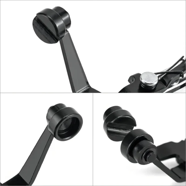 RU37008 4 PINZA SACA ABRAZADERAS CURVA
