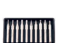RU38050 PUNTAS DIAMANTADAS 1/4" X 10 PCS