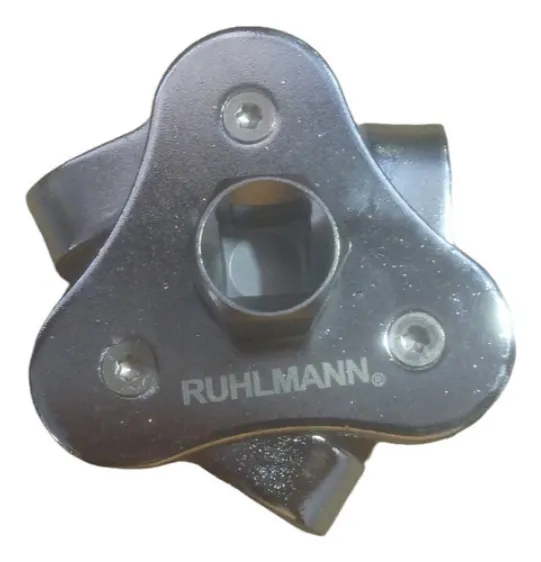 RU39005 2 SACA FILTRO 3 GARRAS 1/2"-3/8" CHINO. Diametro minimo: 63 mm. Maximo: 116 mm. enc: 1/2. material: cr-va.