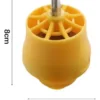 RU40100 2 TERRAJA DE PVC P/TALADRO 1/2-3/4- 1". Enc 1/4" usos: fabricar roscas en ca?os de pvc,
es ideal reparar o armando de tuberias nuevas de pvc o polipropileno. Capacidad: 1/2-3/4-1".