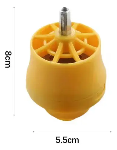 RU40100 2 TERRAJA DE PVC P/TALADRO 1/2-3/4- 1". Enc 1/4" usos: fabricar roscas en ca?os de pvc,
es ideal reparar o armando de tuberias nuevas de pvc o polipropileno. Capacidad: 1/2-3/4-1".