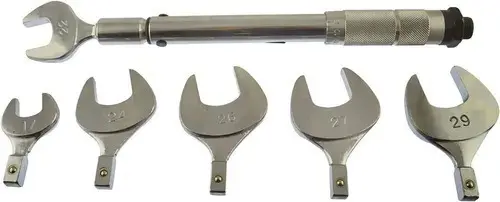 TORQUIMETRO ZAFE 1/2" TIPO LLAVE X 7PC. RANGO 75 Nm