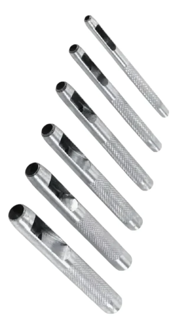 RU41003 3 SACA BOCADO A GOLPE X 6 PZS. 3,2 / 4 / 4,8 / 5,6 / 6,4 / 8 MM