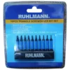PUNTAS TRIANGULO ENC ? X 10 PZ X 50 MM
Medidas: 12-14-18-20-23-25-27-27-30. materil: S2. Ideal reparacion de electrodomesticos, juguetes, art. electronicos