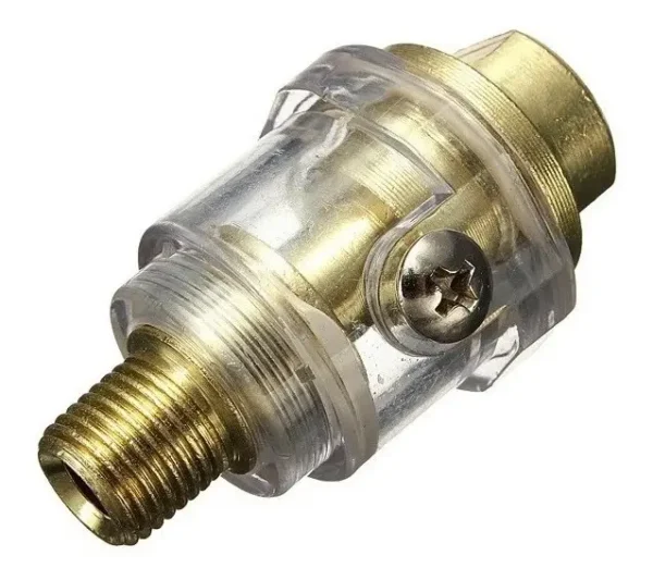 RU45050 1 LUBRICADOR DE BRONCE P/HERR.NEUMATICAS ENC 1/4"