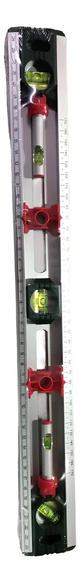RU55052 1 NIVEL DE ALUMINIO X 500 mm
nivel 180 gr, 90 gr y 45gd. Incluye nivel p/conexiones de agua y gas. Regla 50 cm