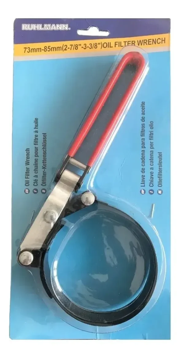 RU62101 1 SACA FILTRO FLEJE CHINO 2.7/8 A 3.3/8". AJUSTE RAPIDO
