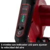 SOPLADOR DE TALLER A BATER?A18V |  270 KM/H | 120 M?/H TE-CB 18/270 Li - Solo