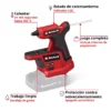 PISTOLA DE SILICONA | 18V | 180 ?C | 165 SEG. | 7MM TE-CG 18/7 Li - Solo