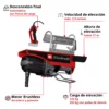 APAREJO A BATER?A 18V | 125 -  250 KG | BRUSHLESS, | CABLE DE ACERO DE 12 M TE-EH 18/250 Li BL-Solo
