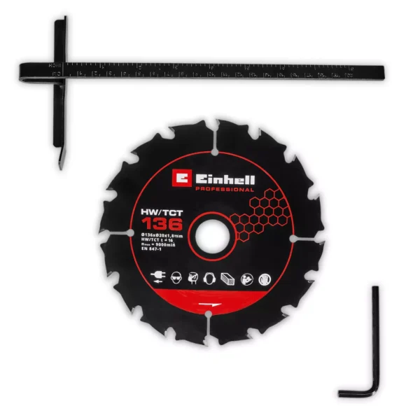 SIERRA CIRCULAR A BATER?A 18V | BRUSHLESS | 4000 RPM | 136X20MM TP-CS 18/136-C Li BL - Solo