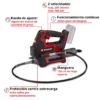 PISTOLA ENGRASADORA A BATER?A 18V | 690?BAR | 295?ML/MIN TP-GR 18/690 Li - Solo