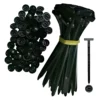 RU55011 1 PRECINTO T-BOTON 100PCS. Color negro. sirve para reenplazar los clips de los pasa ruedas o guardabarro.